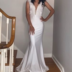 White Prom Dress!!